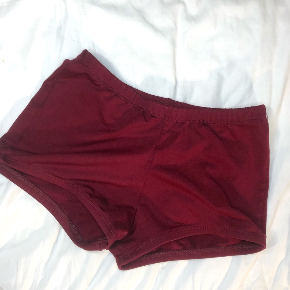 Red/maroon spanx